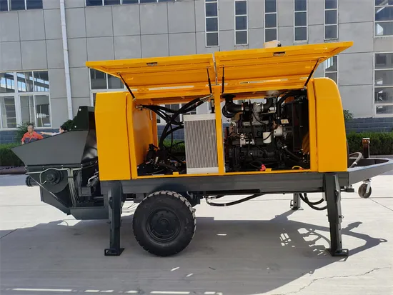 Diesel Mini Small Trailer Concrete Pump for Sale