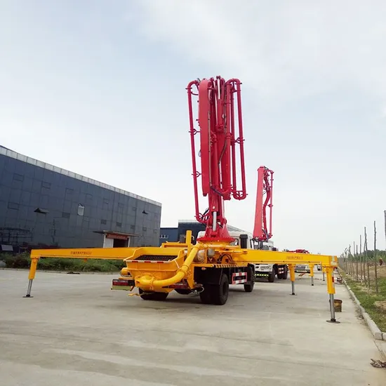 Chinese Top Brand Small 30m Concrete Pump Hb30V Hydraulic Truck-Mounted Concrete Boom Pump with Spare Parts for Sale