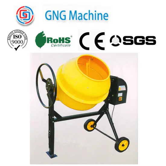 Both Wet and Dry/Feed Mixing/Sand Mixing/Gasoline Electric Portable Mixer/ Garden Construction Roll Mixer/ Mini Cement Concrete Mixer