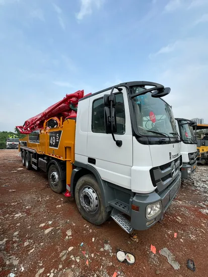 Concrete Pump Truck Putzmeister 49 Meters Using Mercedes Chassis Hot Sales