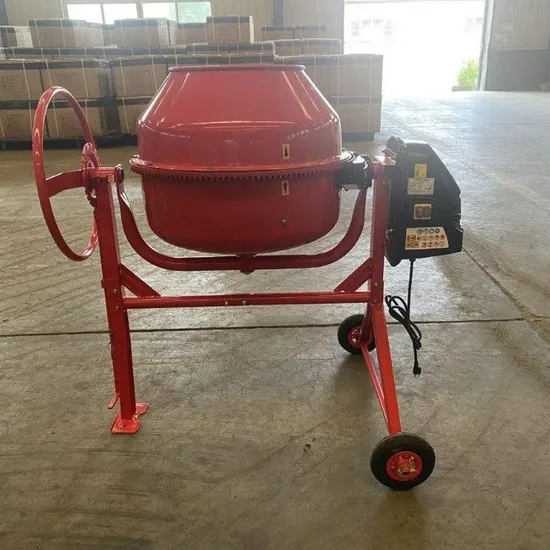 120/140/160/180/200L Mini Portable Concrete Mixer Machine Mini Portable Electric Power Concrete Cement Mixers