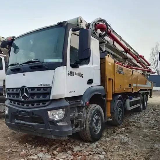 Used Truck-Mounted Concrete Pump Xg Hb58V Concrete Pump Truck.