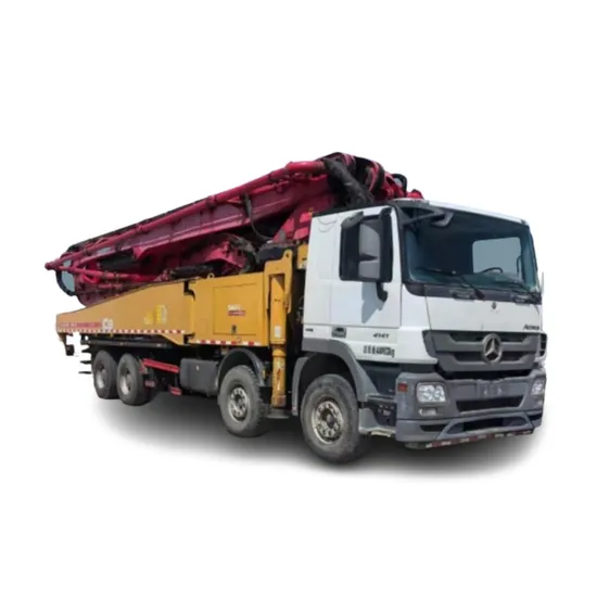 Sanny 56m Mercedes Chassis for Construction Used Diesel Concrete Pump Truck