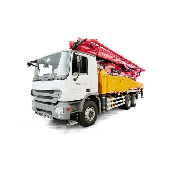 Diesel Truck Concrete Pump Machine 37m Chinese Concrete Pump Truck Price Hb37V