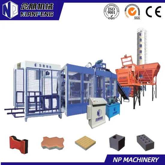 Automatic Hollow Making Block Machine with 21MPa Rating Pressure