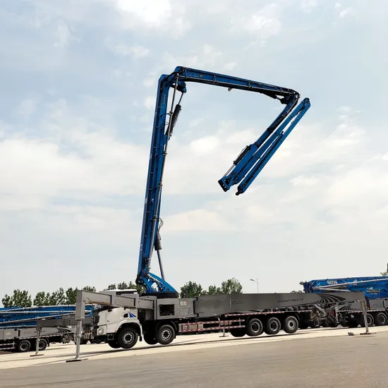 Jiuhe Brand New 30m to 70m Concrete Pump Wall Cement Pump Truck Price China Concrete Pump Truck for Sale