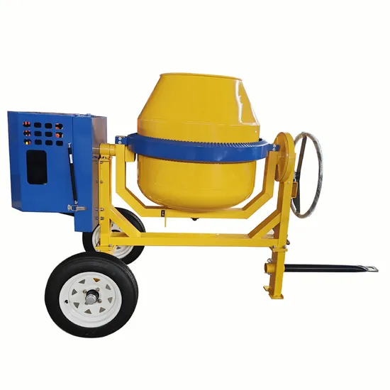 Manual Hand 260L-800L Mobile Small Concrete Mixer Machine Price